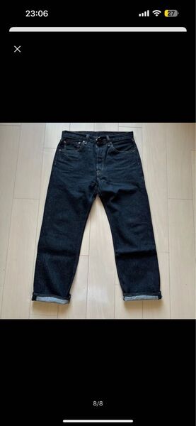 リーバイス501 ブラック リジッド メキシコ製 w32l30 先染め 501-0226 5.7回履きました。 アメカジ