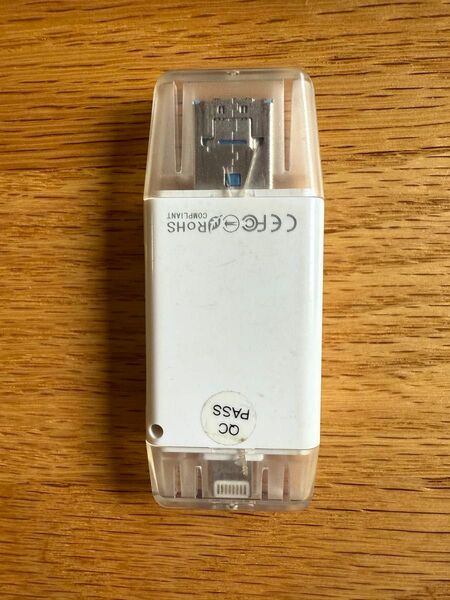 iPhone iPad SDカードリーダー ライター i-FlashDevice USB MicroUSB USBメモリー