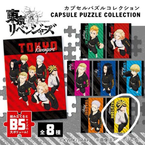 東京リベンジャーズ カプセルパズルコレクション 羽宮一虎