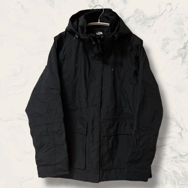 THE NORTH FACE マウンテンパーカー レディース 希少XL 黒