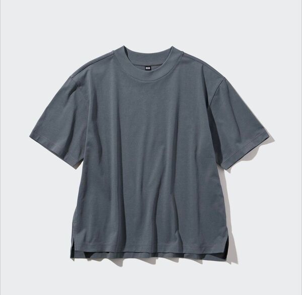 UNIQLO エアリズムコットンT シャツ XL グレー