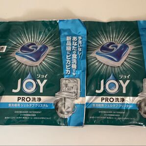 JOY ジョイ PRO洗浄 食洗機用洗剤 ジェルタブ クリスタル 13個入 ×2袋