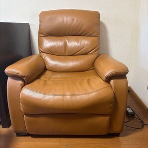 電動リクライニングチェア キャメル 定価8.5万 ニトリNEWビリーバー