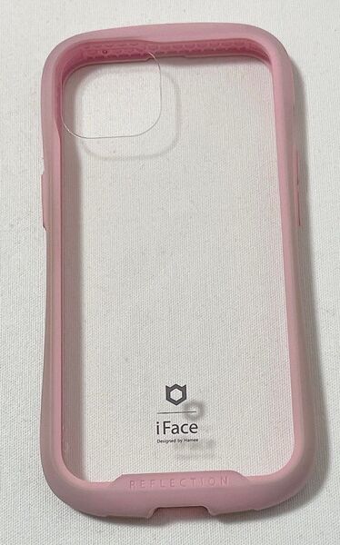 iFace Reflection iPhone 13 ケース クリア 強化ガラス 耐衝撃 (サクラピンク)