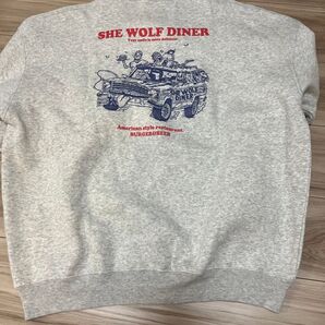 SHE WOLF DINER×FREAK'S STORE スウェット M
