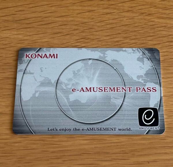 KONAMI e-AMUSEMENT PASS 銀パス