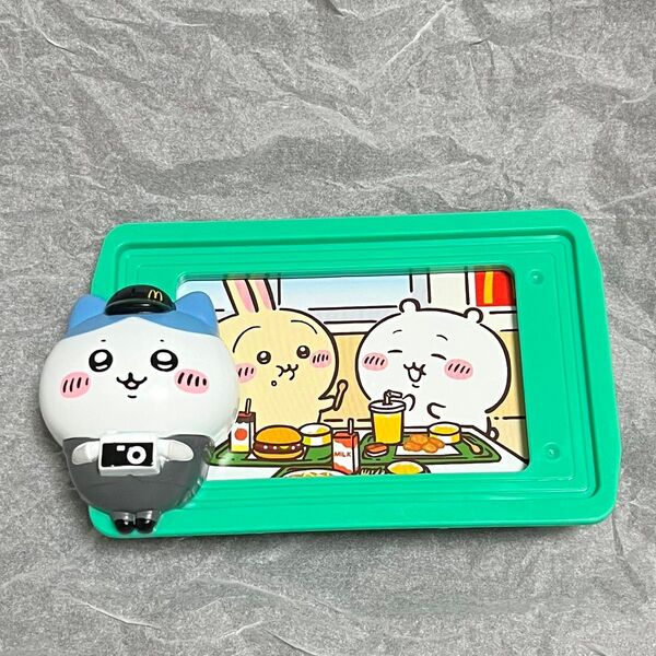 ちいかわ マクドナルド ハチワレのハッピーセットトレイフォトフレーム