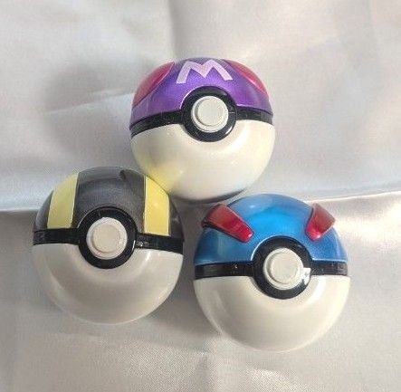 ポケモン ポケットモンスター ボールコレクション スーパーボール ハイパーボール マスターボール 3個セット