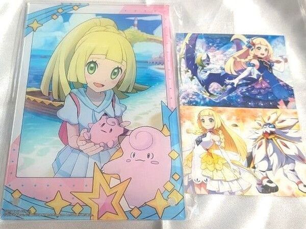 ポケモンマスターズEX ポケマス メモリアルフォトアクリルアートパネル リーリエ