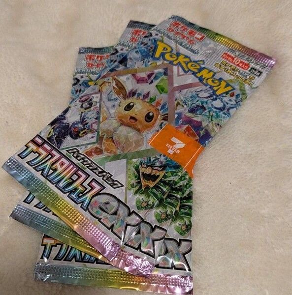 ポケモンカード、テラスタルフェス、未開封3パック