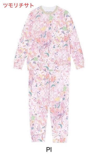新品 タグ付き M ピンク ツモリチサトスリープ tsumori chisato SLEEP パジャマ ルームウェア ワコール