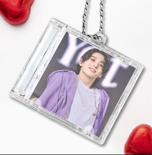 BTS taekook テテ グク グテCDキーホルダー 表紙グク 背表紙テテ
