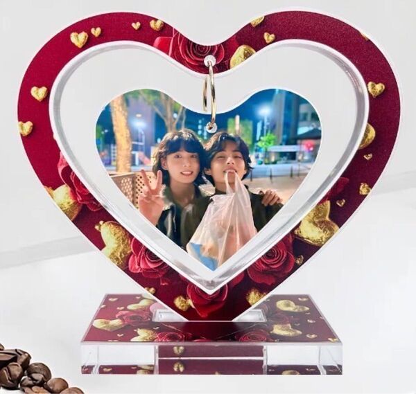 BTS TAEKOOK テテ グク グテ ホロウハートアクリルスタンド 10cm こちらは画像1枚目の出品 全8種