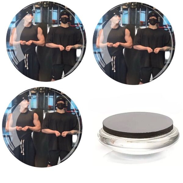 TAEKOOK テテ グク グテ 冷蔵庫マグネット4個セット