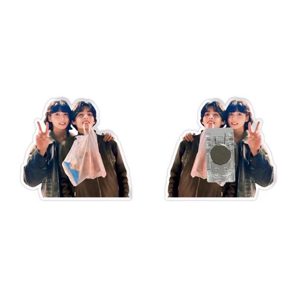 BTS テテ グク グテ クリップマグネット5cm Bセット 限定10セット
