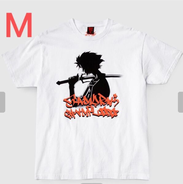 Geeks Rule x SAMURAI CHAMPLOO Silkscreen Printing T Shirt "White"