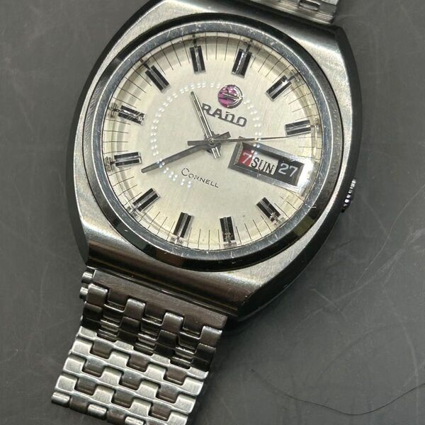 ヴィンテージ RADO CORNELL 機械式 メンズ 外装クリーニング済み 純正ボックス