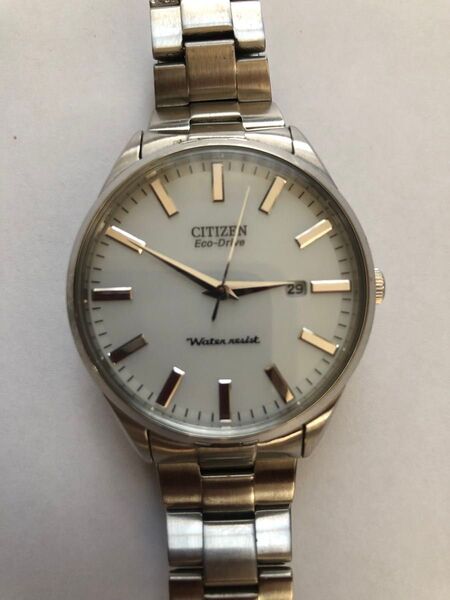 CITIZEN Eco-Drive 腕時計 メンズ シルバー