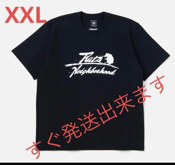 NEIGHBORHOOD x RATS 20th Tee "Black"