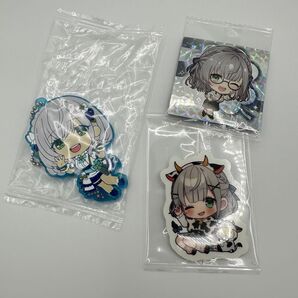 ホロライブ 白銀ノエル グッズセット ステッカー&ラバーストラップ 未開封