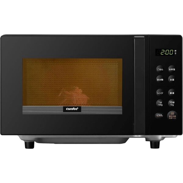 【大特価】COMFEE' 電子レンジ16Lフラットテーブル CF-EM202-BK
