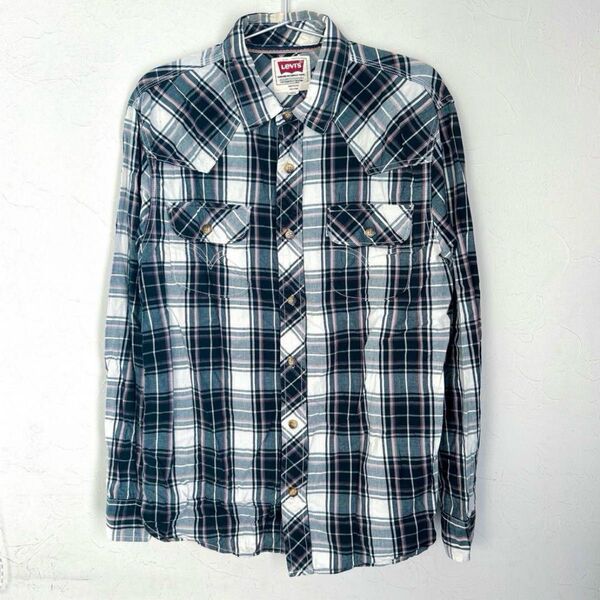 LEVI’S チェックシャツ M