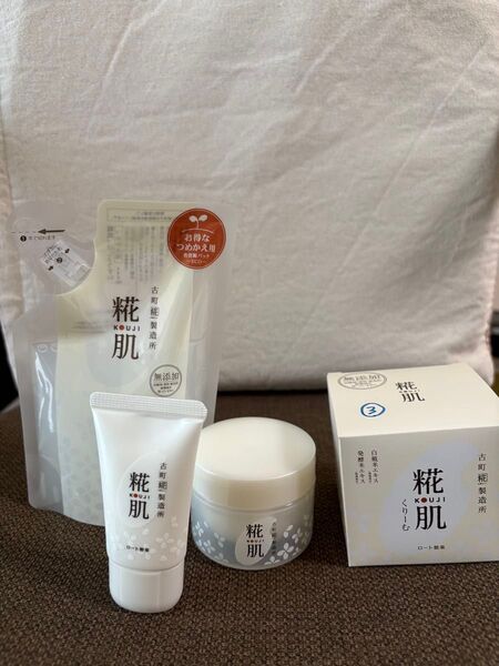 ロート製薬 糀肌クリーム化粧水セット