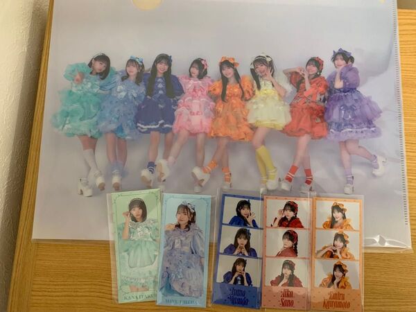 CUTIE STREET ラッフルくじ クリアファイル ステッカー