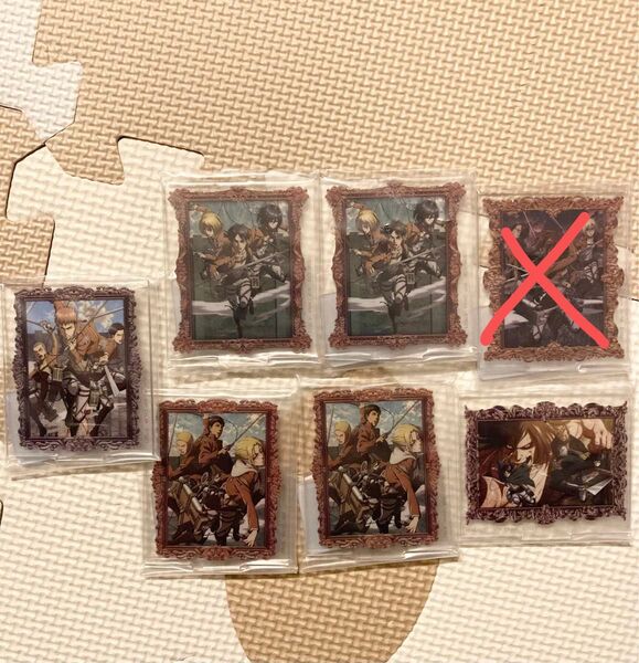 一番くじ 進撃の巨人 壁の外の世界へ アクリルスタンド まとめ