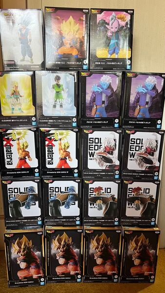 新品未開封 ドラゴンボール フィギュア ベジータ・孫悟空・ギニュー特戦隊ほか 計19点 ①