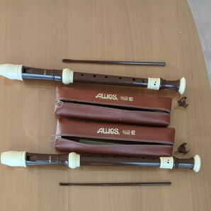 AULOS 709B アルトリコーダー 2本