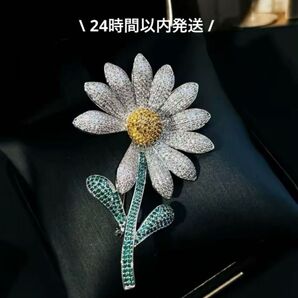 デイジー ブローチ 雛菊 花 アクセサリー G-DRAGON ジヨン