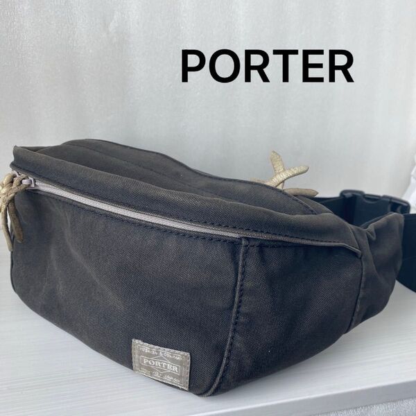 PORTER ポーター ボディバッグ ウエストポーチ ウエストバッグ