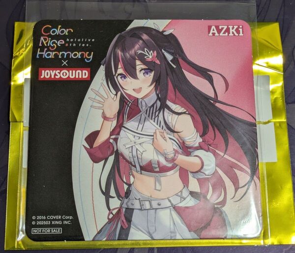 ホロライブ JOYSOUNDコラボ コースター AZKi