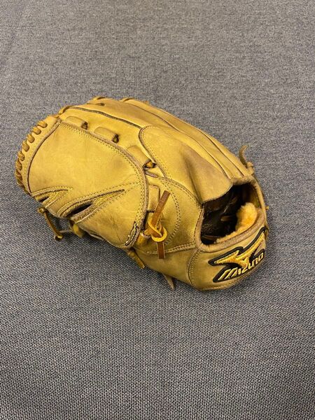良型 ミズノプロ 野球 硬式グローブ 一般用 大人 左投げ グラブ 左利き 黄色 イエローライム 投手 ピッチャー 高校野球対応