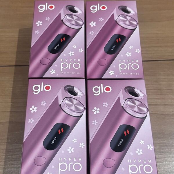 新品 glo hyper pro グロー ハイパープロ サクラエディション 4個