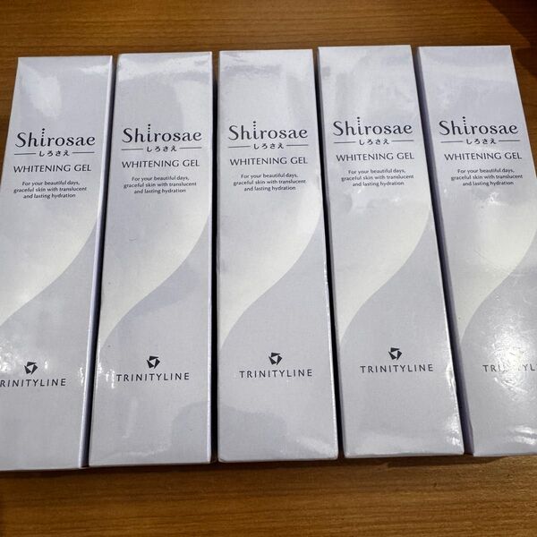 Shirosae しろさえ 5個セット トリニティーライン ホワイトニングジェル