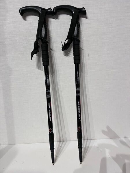 ANTISHOCK 登山杖 伸縮式 トレッキングスティック