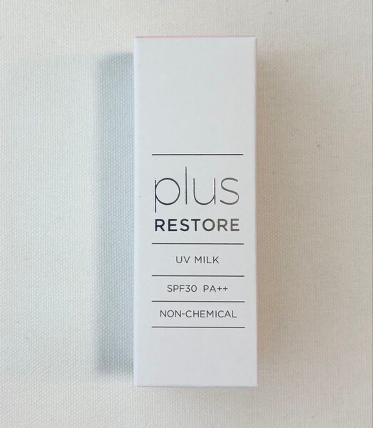新品未開封 プラスリストア UVミルク 日焼け止め 乳液 SPF30 PA++ 30ml