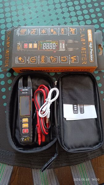 クランプメーター USB充電