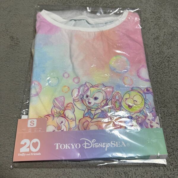 ダッフィー&フレンズ Tシャツ Sサイズ 東京ディズニーシー20周年