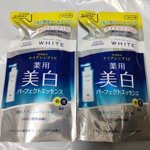 モイスチュアマイルド ホワイト エッセンスローション パーフェクトエッセンス 詰替 200ml 2個セット KOSE 美白