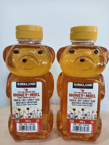 ハニーベアはちみつ カークランド コストコ 750g 2個セット
