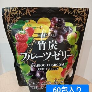竹炭フルーツゼリー 4種 60包 コストコ