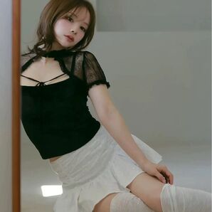 AND MARY アンドマリー Taylor set tops ブラック