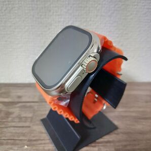 T900 ウルトラ 2 スマートウォッチウルトラシリーズ ベルト ULTRA Android シルバー スマートウォッチ
