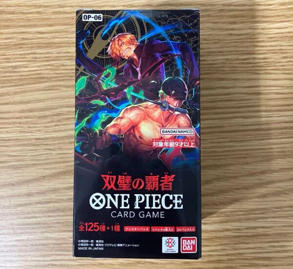 ワンピースカード 双璧の覇者 1BOX ルフィ ゾロ ナミ コミパラ