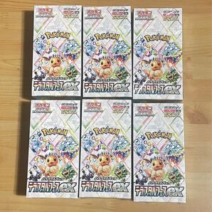 新品未開封テラスタルフェスexシュリンク付き6BOX ワンオーナー品 ポケモンカードゲーム ハイクラスパック