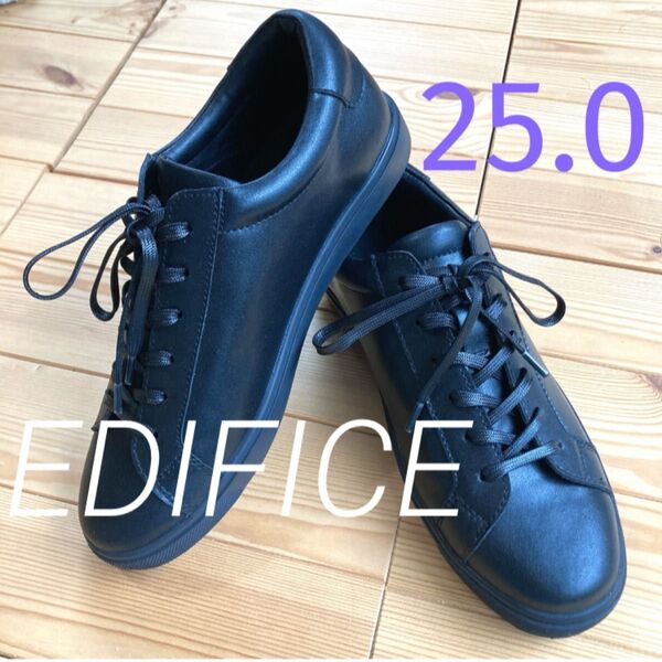 新品★ EDIFICE ドレススニーカー バスケット