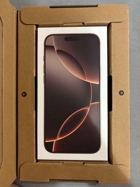 新品未開封 iPhone 16 Pro Max 256GB デザートチタニウム